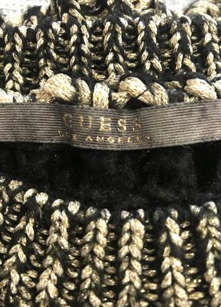 В'язана кофтинка сітка оверсайз бренду guess,оригінал. розмір m-l.3 фото