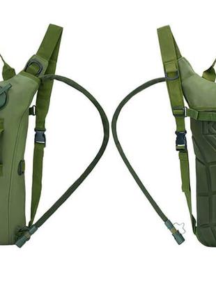 Питна система (гідратор тактичний) smartex hydration bag tactical 3 st-018 army green2 фото