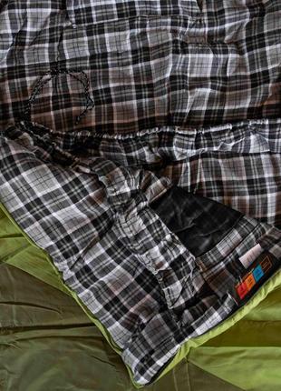 Спальний мішок tramp kingwood long ковдра правий dark-olive/grey 230/100 utrs-053l10 фото