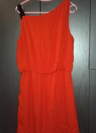 Нарядное, яркое платье mango, размер 12/l.2 фото