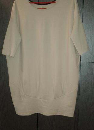 Стильное платье-туника, размер l-xxl.