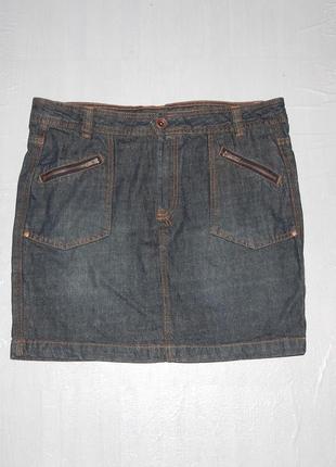 M-l, поб 48-52, джинсовая юбка nielsson2 фото