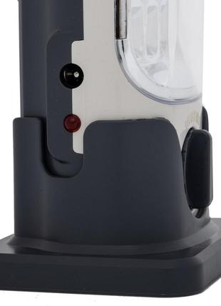 Світильник аварійного освітлення з акумулятором x-balog lj-8860 сірий10 фото
