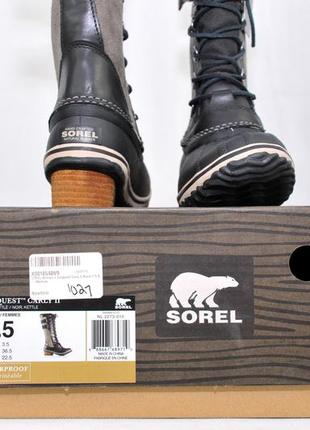 Sorel conquest carly ii, женские зимние ботинки сапоги дутики, ecco термо зимові8 фото