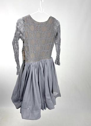 Сукня стильна manifio co, приталена, сіра, розмір xs (34), як нова2 фото