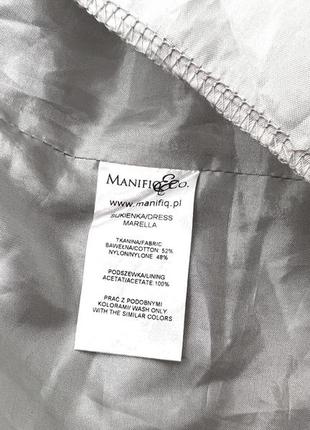Сукня стильна manifio co, приталена, сіра, розмір xs (34), як нова10 фото