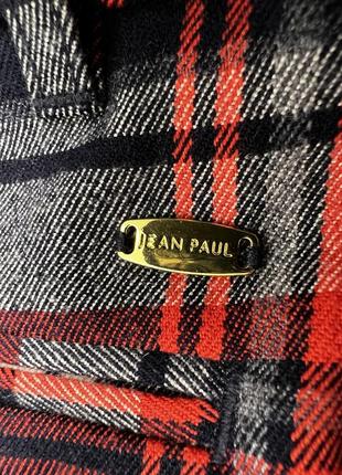 Брюки jean paul, клітчаті, середньої плотності, розмір s, як нові2 фото