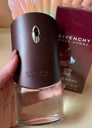 Туалетна вода givenchy pour homme живанши пур хом 100 мл