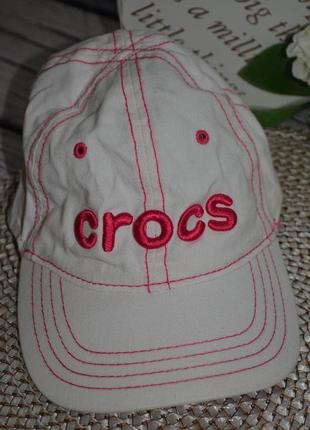 4 - 8 років фірмова кепка бейсболка дитяча з вишивкою crocs крокс4 фото