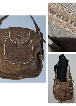 100% кожа люкс бренд супер вместительная кожаная сумка шопер кроссбоди через плече2 фото