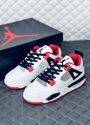 Кроссовки мужские женские nike air jordan 4 кроссовки найк джордан 47 фото