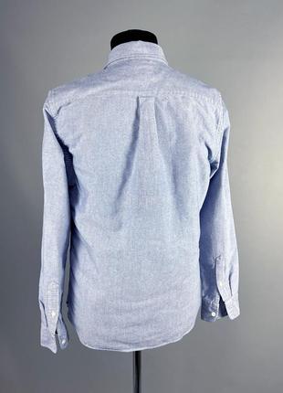 Сорочка levis, якісна, фірмова, голуба, сорочка, розмір s (46), відмінний стан3 фото