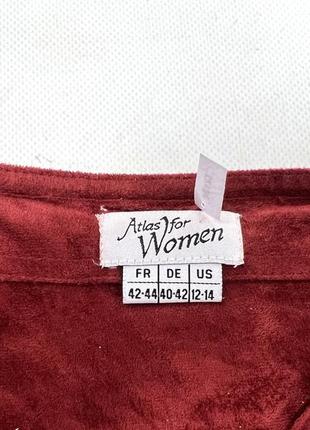 Куртка жакет atlas for woman, бордова, розмір м (40) відмінний стан6 фото