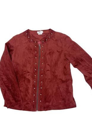 Куртка жакет atlas for woman, бордова, розмір м (40) відмінний стан4 фото