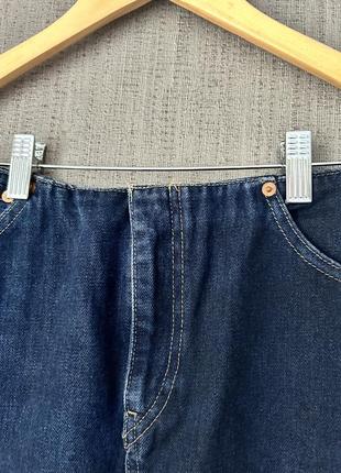 Levis джинсовая юбочка прямого кроя2 фото