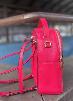 Кожаный яркий рюкзак-сумка michael kors оригинал2 фото