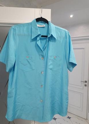 Красивая рубашка на короткий рукав италия