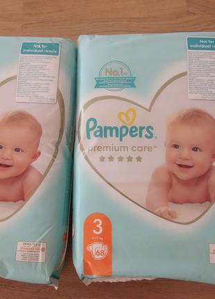 Подгузники pampers premium care размер 3 (midi) 6-10кг, 68 шт3 фото