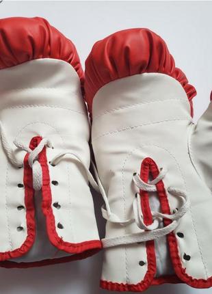 Рукавиці спортивні боксерські тренувальні рукавички кінбоксинг6 фото