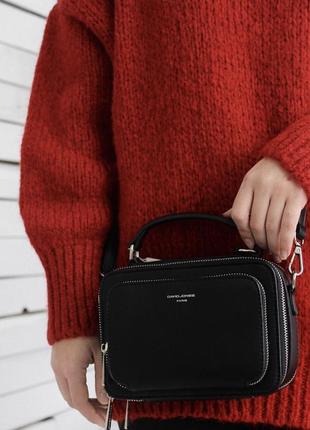 Сумка на длинной ручке cross-body сумочка трендовая и стильная кроссбоди david jones4 фото