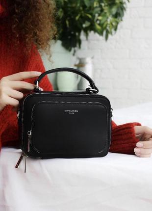 Сумка на длинной ручке cross-body сумочка трендовая и стильная кроссбоди david jones5 фото