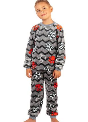 Махровая пижама детская бэтмен, теплая плюшевая пижама марвел, домашний теплый комплект велсофт спайдермен3 фото