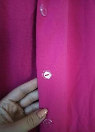 Модный трендовый брючный костюм розовый, фуксия m, l3 фото