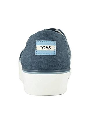 Джинсові / котонові / полотняні сліпони на платформі toms alpargata 🇺🇲  38-39 розмір7 фото