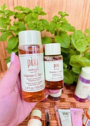 Осветляющий тоник с витамином с pixi vitamin-c brightening toner