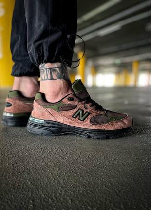 Мужские кроссовки new balance 993 aime leon dore brown