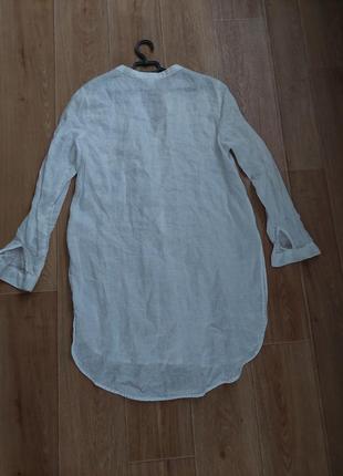 Рубашка туника р.10, 12 h&m3 фото