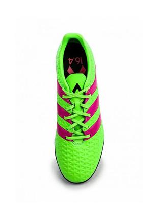 Яскраві футбольні кросівки сороконожки adidas ace 46p3 фото