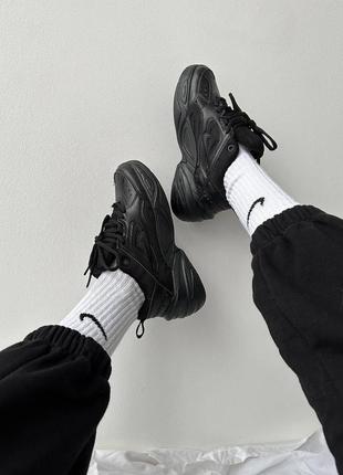 Женские кроссовки nike m2k tekno black
