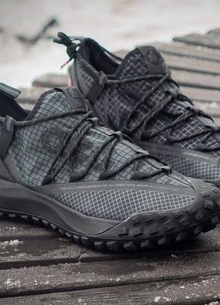 Мужские кроссовки nike acg mountain fly low black antracite 40-41-42-43-44-45