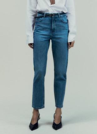 Джинси mom fit zara 38