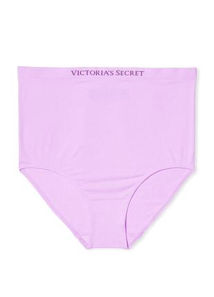 Акція від 3х шт victoria's secret м'які безшовні трусики бікіні висока посадка s m оригінал victoria's secret виктория сикрет вікторія сікрет4 фото