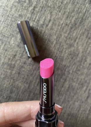 Shiseido shimmering rouge lipstick №pk407, оригинал3 фото