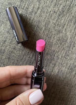Shiseido shimmering rouge lipstick №pk407, оригинал