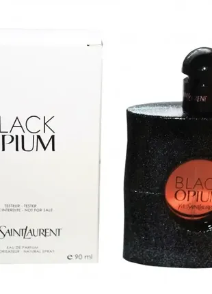 Тестер жіночої парфумерної води yves saint laurent black opium 90 мл (люкс якість)