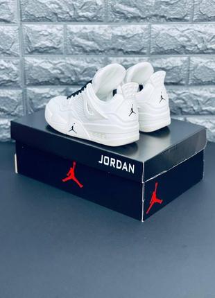 Jordan кроссовки мужские белые размеры 39-456 фото