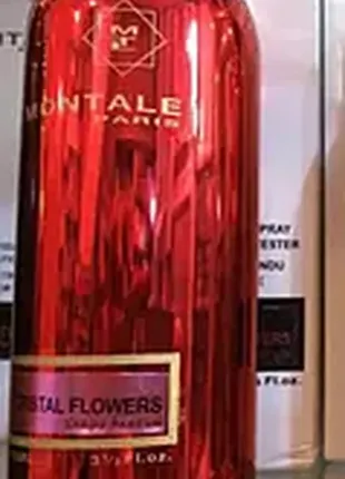 Тестер жіночої парфумерної води унісекс montale crystal flowers 100 мл (люкс якість)