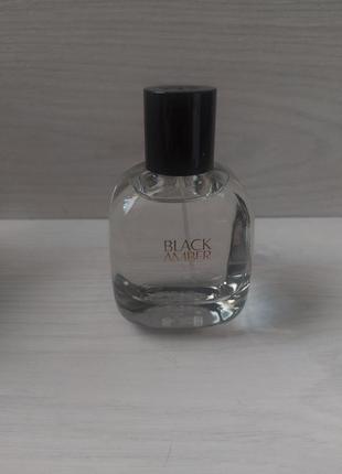 Духи zara black amber 90 ml, оригинал испания