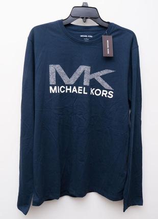 Футболка лонгслив michael kors navy ls