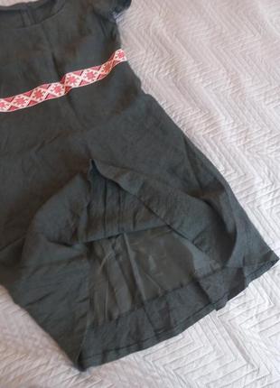 Сукня вишиванка, льон