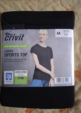 Футболка crivit р.м 40/42 евро