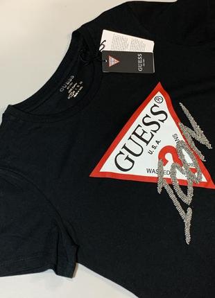 Бавовняна футболка guess5 фото