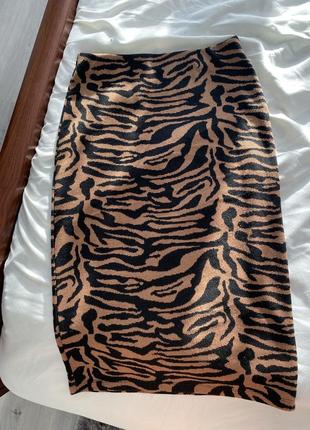 Меди леопардовая юбка