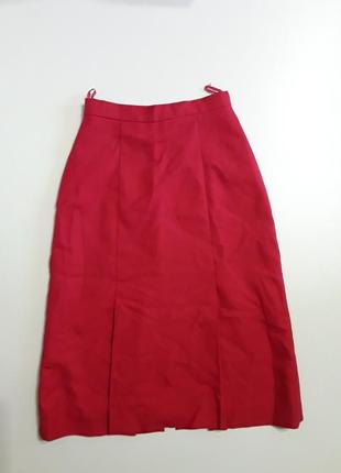 Фирменная теплая полушерстяная юбка