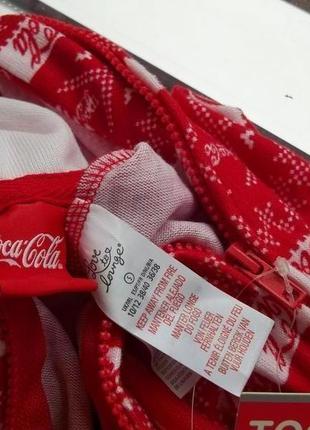 44/46 р coca cola  комбинезон пижама кигуруми (трикотаж)7 фото