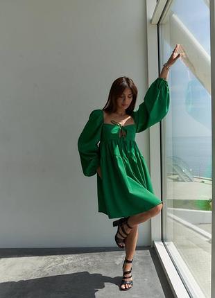 Обʼємна сукня 7